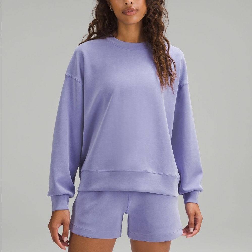 lululemon athletica Lavender Crewneck Pullover